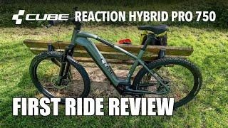 Cube Reaction Hybrid Pro 750 - First Ride