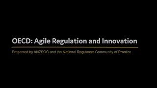 OECD: Agile Regulation and Innovation