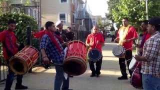 Black Lotus Tassa Drummers along side US #1 Tassa Group wedding in Astoria