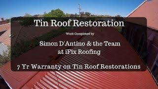 Tin Roof Restoration Ballarat