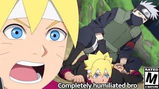 When KAKASHI gave BORUTO the same generational BEAT DOWN he gave NARUTO