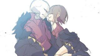 Uf Sans x Uf Frisk/Shiftfell Chara part 2 (Underfell)