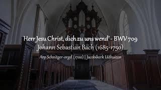 J. S. Bach | Herr Jesu Christ, dich zu uns wend' BWV 709 | Jacobikerk Uithuizen