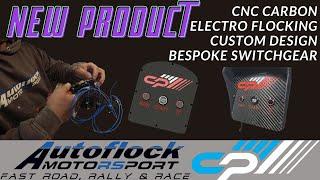 NEW PRODUCT! custom cnc machined carbon fibre PDM style control panel