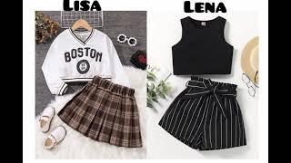Selection between Lisa or Lena| Girls outfits |  This That with Billimayo|