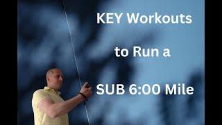 KEY Workouts for Running a SUB 6:00 Mile/1,600m