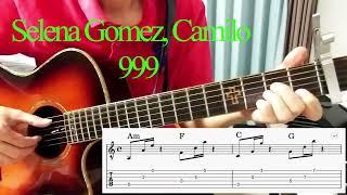 Selena Gomez, Camilo - '999' guitar tutorial