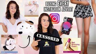 I Bought EVERY Instagram Advert For A WEEK! This Is What Happened...