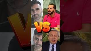 Nayib Bukele vs Alberto Fernández - Derechos humanos delincuentes