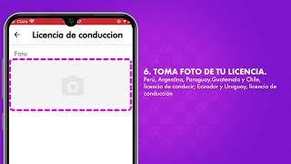 Regístrate como conductor en Picap Rent