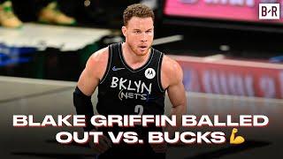 Blake Griffin Puts Up Vintage Performance Game 1 vs. Bucks