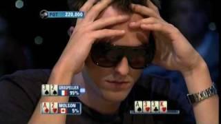 Bertrand Grospellier ElkY  - PCA High Roller 2009 - ElkY vs Molson -  PokerStars