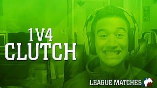 1v4 CLUTCH! League Matches