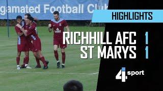 Richhill AFC 1 - 1 St Marys - 06 Aug 24