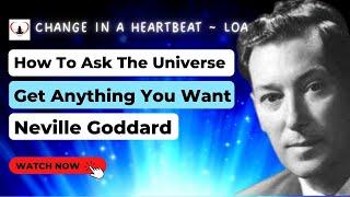 Neville Goddard How To Ask The Universe Before Sleep & Get Anything You Want
