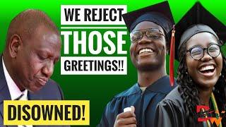 MULTIMEDIA STUDENTS BOO PRESIDENT RUTO & REJECT HIS SALUTATIONS DURING GRADUATION!