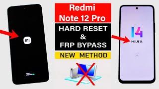 Redmi Note 12 Pro 5G Hard Reset/FRP Bypass - No Need Computer (100% Working)