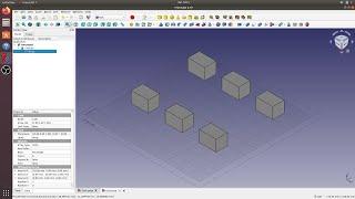 FreeCAD 0.19 | How to Array Sketch | Draft WB