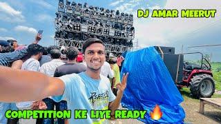 Dj Amar Meerut Ready For Competition  40 Bass  Haridwar Kawad Yatra 2024 Update ￼