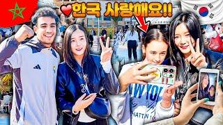 이슬람 국가 모로코에서 슈퍼스타 된 썰…길거리 음식 먹으러 갔다가 난리 났습니다