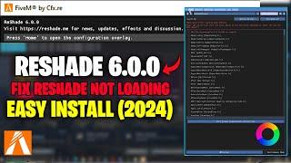 FiveM | How to Install ReShade v6.0.0 | Fix Fivem Reshade 6.0.0 Not Loading & Working (2025)