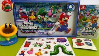 ASMR Super Mario Bros Wonder Collection Unboxing Review