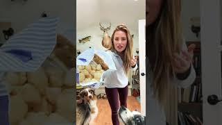 My Dogs Review Yaky Charms Popcorn!  #puppy #dog #ytshorts