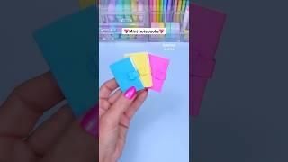DIY Mini notebooks  Easy Paper craft #diy #craft #handmade #art #papercraft #miniature