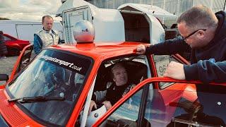 Paddy Glasgow goes rallying in Ballykelly