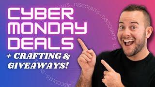 Cyber Monday DEALS That Are Seriously TOO GOOD + HUGE GIVEAWAYS [& A Lil Crafting]! 