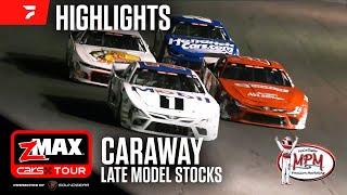 CARS Tour Late Model Stock Cars at Caraway Speedway 7/3/24 | Highlights