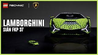 This is the life-size Lamborghini Sián FKP 37