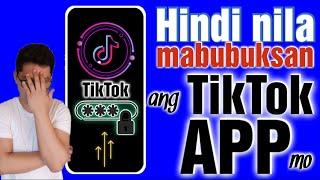 paano mag Lock ng TikTok app? | how to lock tiktok app