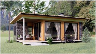 Charming Small & Modern Country House Design | Live Relaxed and Peaceful Bliss