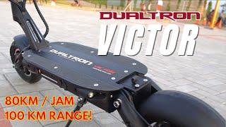 DUALTRON VICTOR | 80KM/JAM 100KM | SKUTER LISTRIK INDONESIA