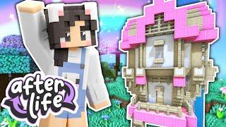 Building My Starter Survival House! Minecraft Afterlife SMP Ep.1