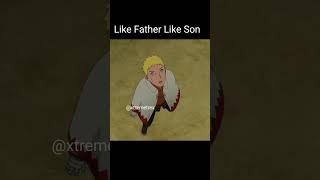 Like Father Like Son Boruto Funny Scene