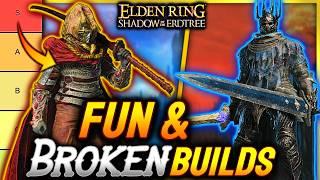 Elden Ring: NEW TOP 8 BEST DLC BUILDS! (After Patch)
