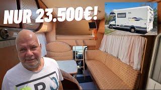 Only 23.500€ RV Carthago A44 Master craftsman whistles at expensive motorhomes and refurbishes