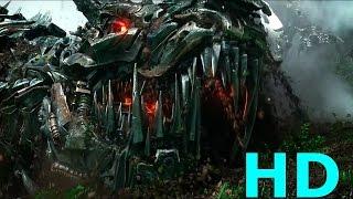 Optimus Prime vs. Grimlock & Dinobots vs. Decepticons - Transformers: Age Of Extinction Blu-ray HD