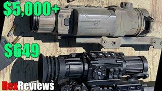 Which can SEE better in the DARK?  $649 Arken Zulus VS $5,000 THERMAL Night Vision? ~ Rex Reviews