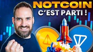 NOTCOIN SUR BINANCE ! X100 ? ne rate pas ça ! (TUTO : COMMENT RECLAMER MES $NOT !)