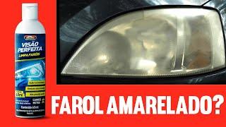 Tire o amarelado do farol rápido com Visão Perfeita - Limpa Faróis