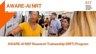 Announcing the AWARE-AI NSF Research Traineeship (NRT) Program at RIT