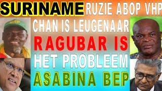 SURINAME Ruzie Abop Brunswijk Santokhi is de leugenaar Ragubar probleem ASABINA BEP SU NA ME 2024