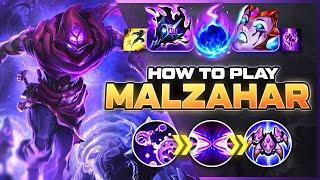 HOW TO PLAY MALZAHAR SEASON 14 | NEW Build & Runes | Season 14 Malz guide | League of Legends