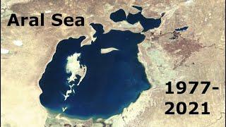 Aral Sea Time Lapse