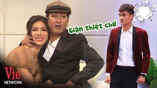 Mạc Văn Khoa giận bay màu khi ông bố mướn Trường Giang ôm ấp vợ sắp cưới Minh Tú | Kỳ Tài Thách Đấu