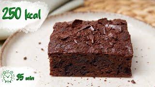 BANANEN-Brownie! OHNE ZUCKER, OHNE MEHL, OHNE BUTTER! Einfaches Rezept!