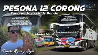 NAMBAH CORONG LAGI ? BEGINI SUARA 12 CORONGNYANgoyod Bus Tunggal Jaya “Kids Panda” Full Telolet !!